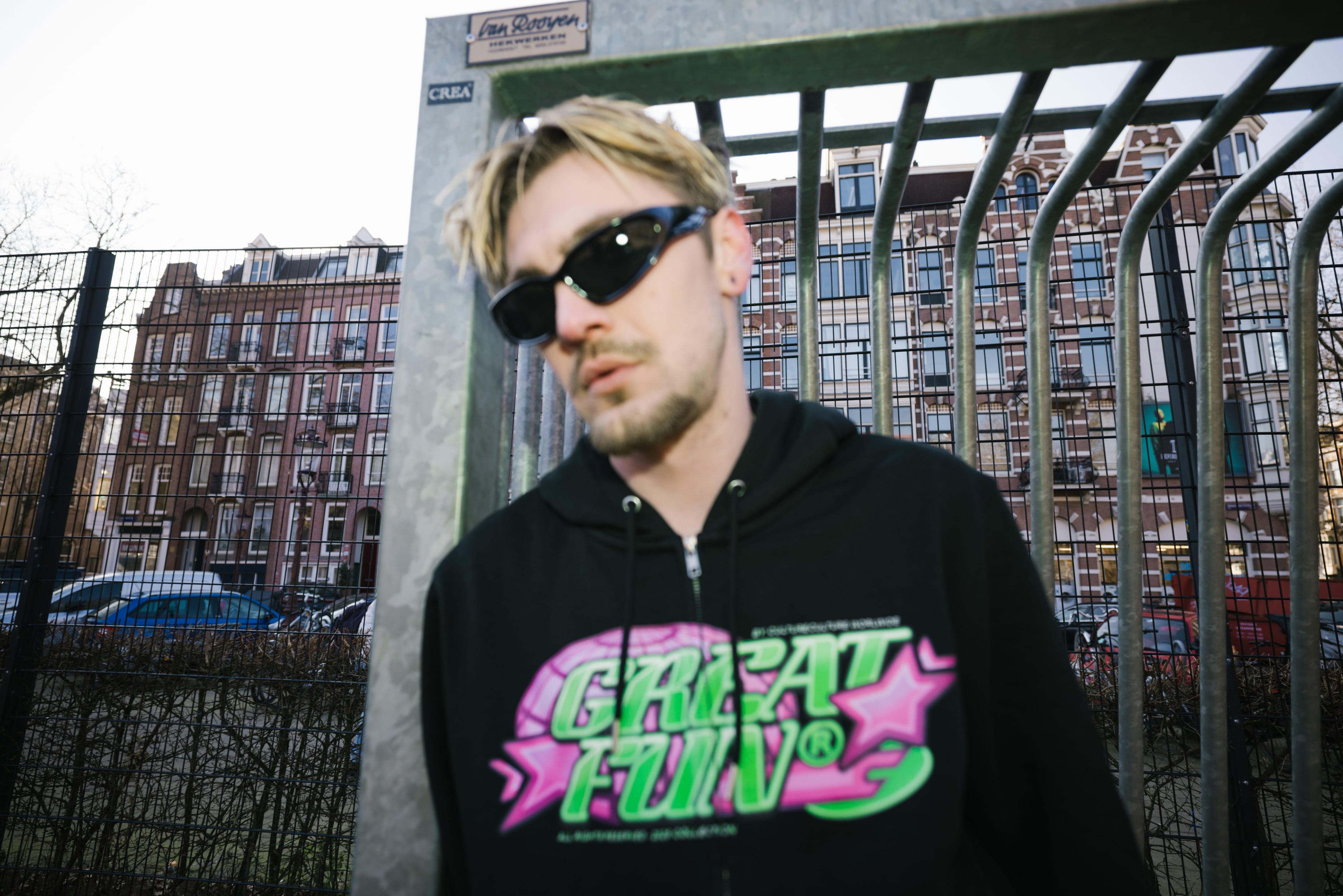 Great Fun zip hoodie