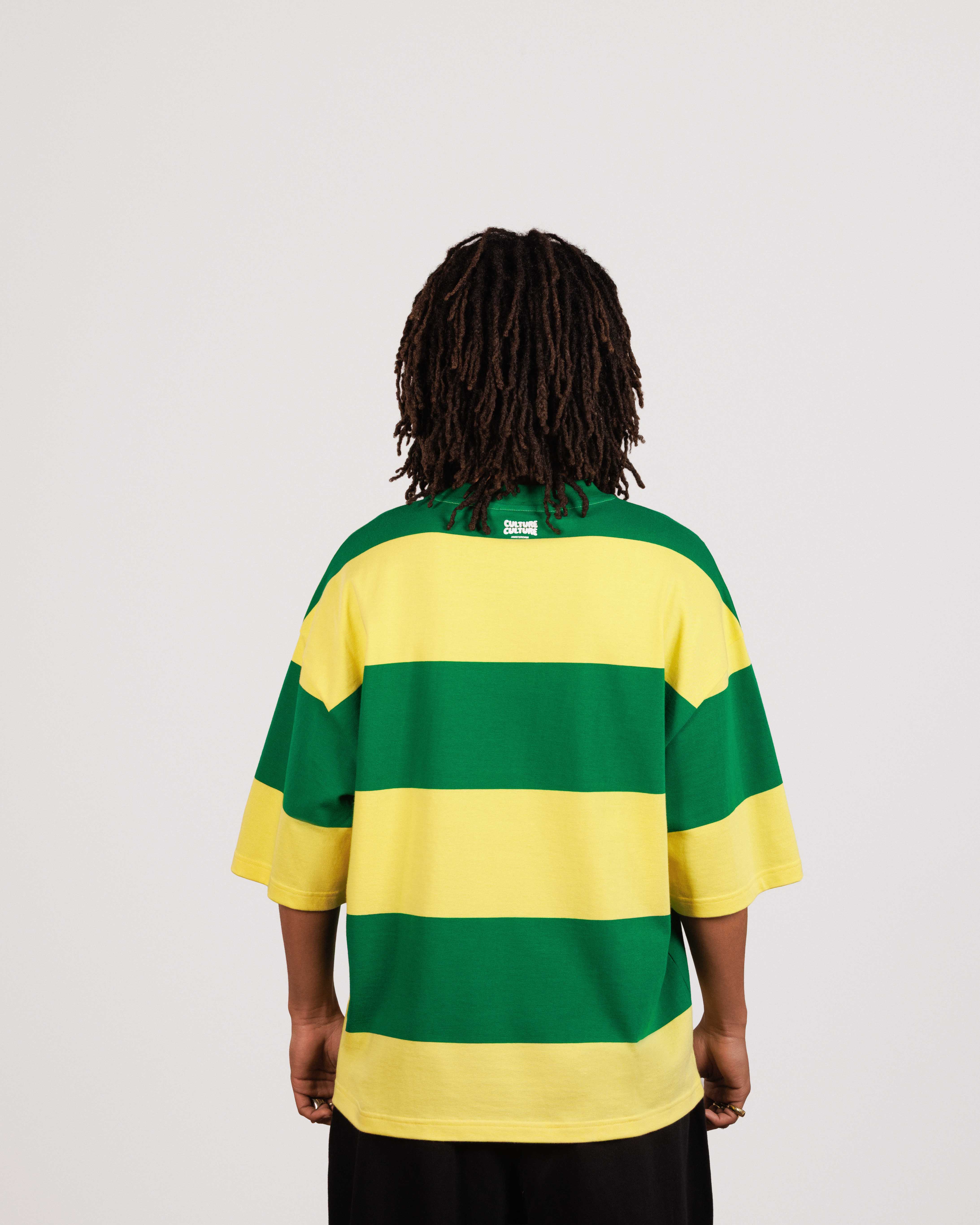 Smokey Cat striped t-shirt